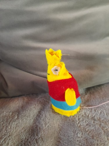 Handmade felt catnip bart - handmade,