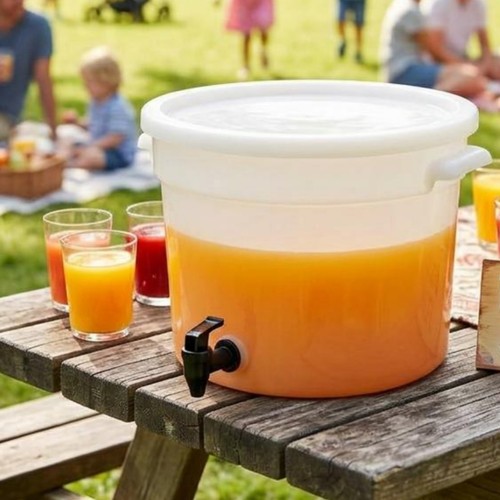 Juice dispenser with - with, tap