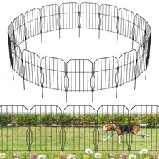 WELDUN Metal Garden Fence