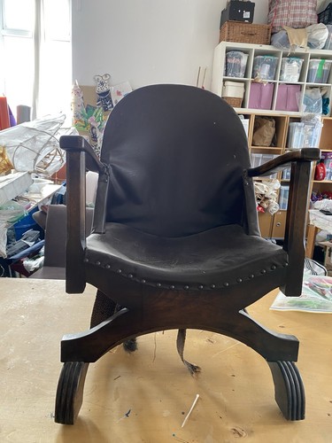 Oak library chair bargain - chair-, for