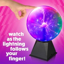Gift Idea for Boys Girls Children Plasma Ball Lamp Globe Light Touch Sensitive