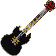 Black Electric Skull Guitar