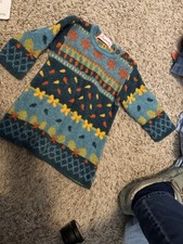 vtg Clayeux Baby Girl Knit