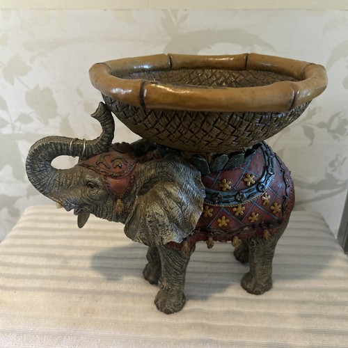 Elephant basket bowl - elephant,