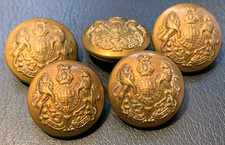 General Service  Buttons x 5  Staybrite  25 mm