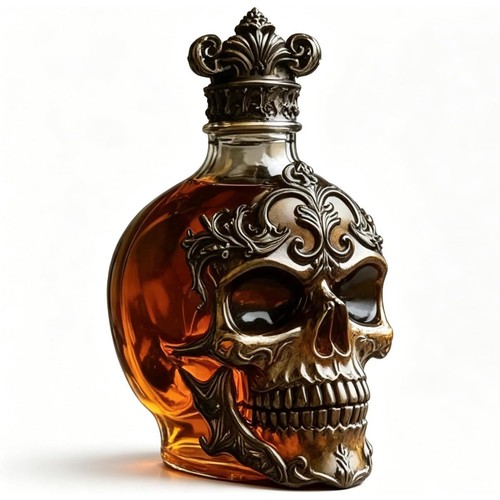 Baroque skull head - baroque,