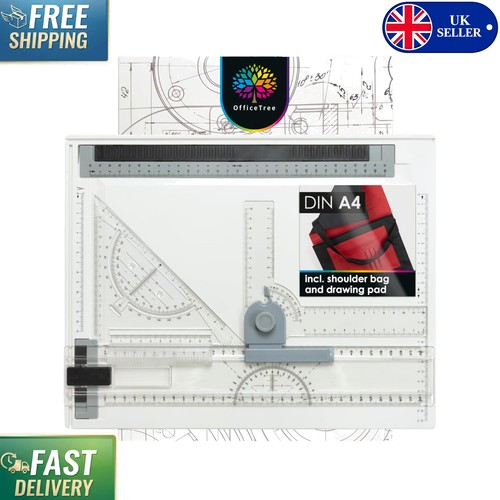 Piece drawing board set - 7-piece, a4