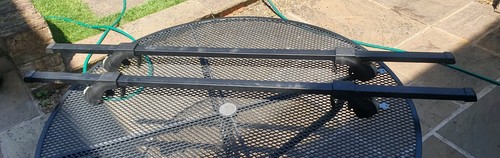 Raised roof rail rack system - rail,