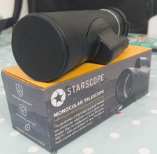 Starscope Monocular Telescope 10x Zoom Multi-Coated Lens with Tripod Mount
