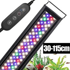 30-115cm Aquarium Fish Tank LED Light OverHead Full Spectrum Plant Lighting Lamp