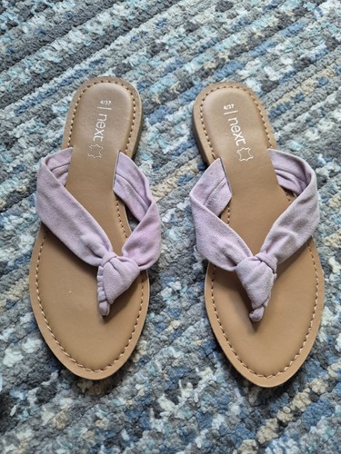 Next pink flip flops size - pink, flip-flops