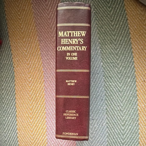 Matthew henry commentary in - matthew, henry's