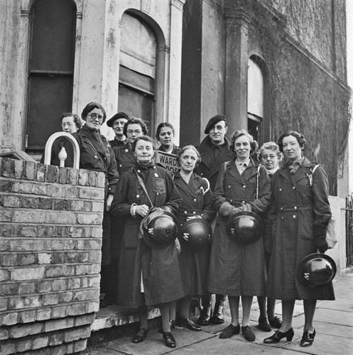 Group air raid precautions - group,