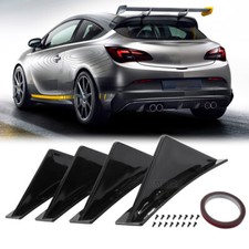 4Pcs Shark Fins Rear Bumper