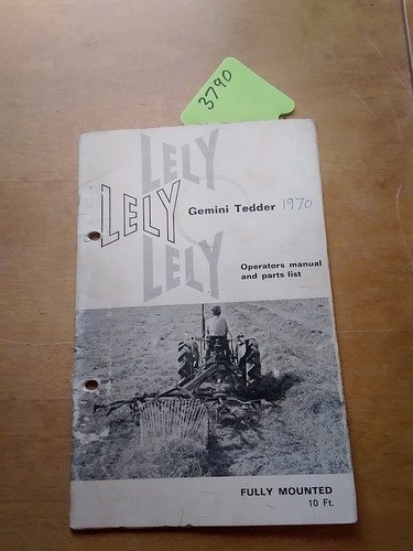 Lely gemini tedder - tedder, fully