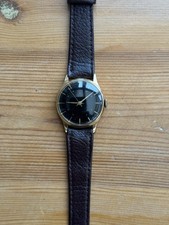 Vintage Smiths Deluxe Manual Wind Men’s Watch, Black Dial, Cal 27. CS Movement