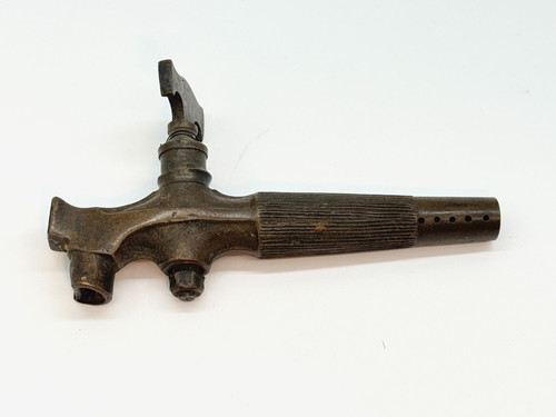 Antique brass beer barrel tap - antique,