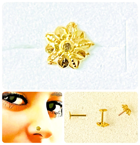 Nose stud pure carat - in,