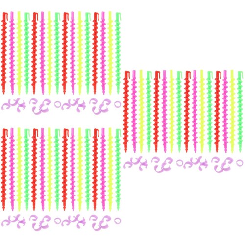 Spiral perm rod set 78pcs - perm,