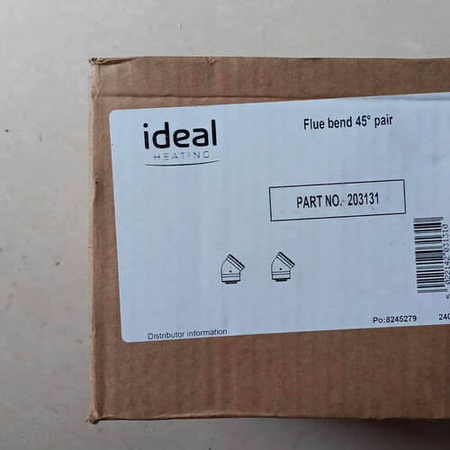 Ideal heating flue bend - ideal,