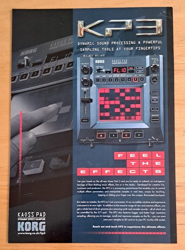 Korg kaos pad dynamic effect - pad,