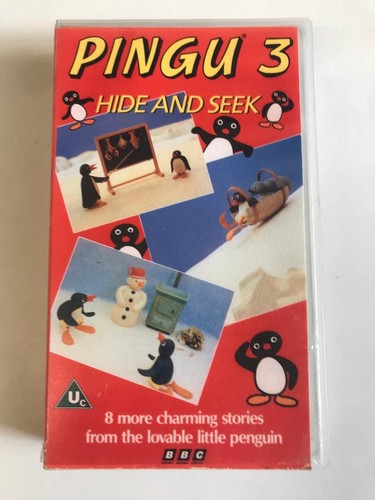Pingu hide and seek vhs - hide,