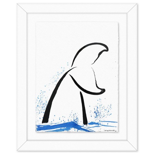 Wyland original sumi ink - wyland-,