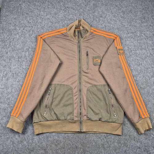 Adidas jacket mens brown - mens, xl