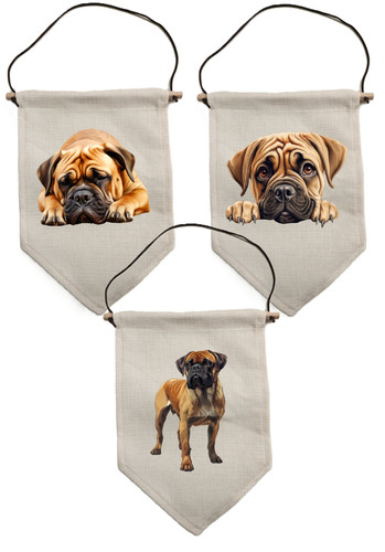 Bullmastiff pennant flag - pennant,
