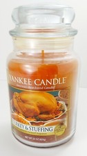 Yankee Candle Turkey And Stuffing Large Rare Xmas Christmas 