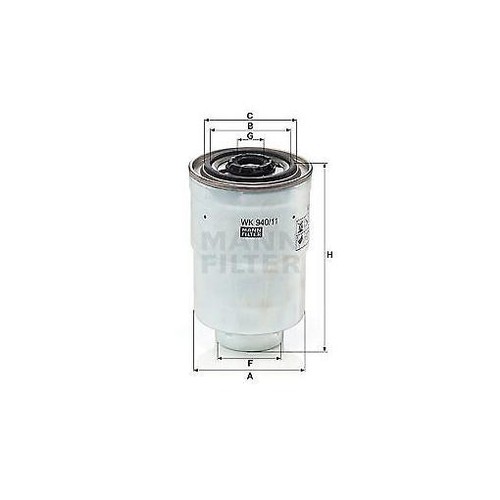 Mann filter 940 x fuel - wk, 940/11