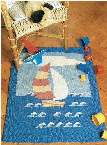 Knitting pattern baby blanket