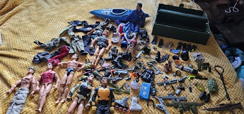 Action men with - action, big