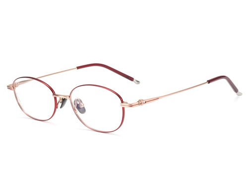 Burgundy titanium metal - burgundy,