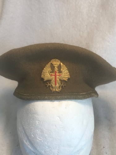 Vintage spanish military - vintage, beret