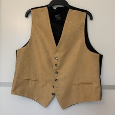 Mens  Gold Waistcoat - perfect