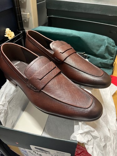Mens brown leather loafers - mens,
