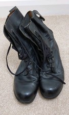 British Army Black Leather DMS
