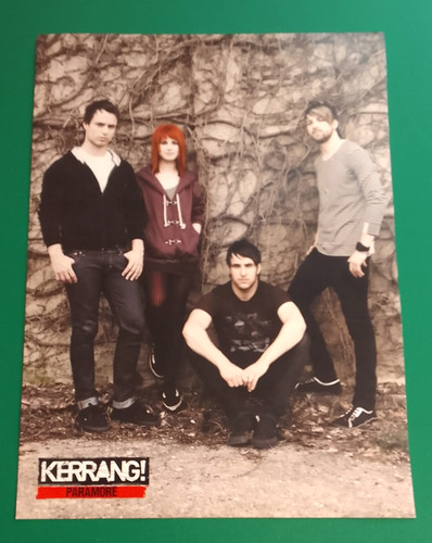 Paramore kerrang a4 size - ,