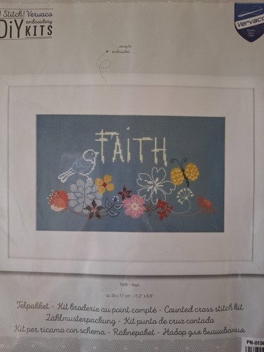 Cross stitch kit faith - stitch,