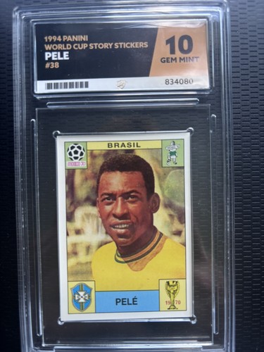 Pele gem mint 1994 - 10, panini