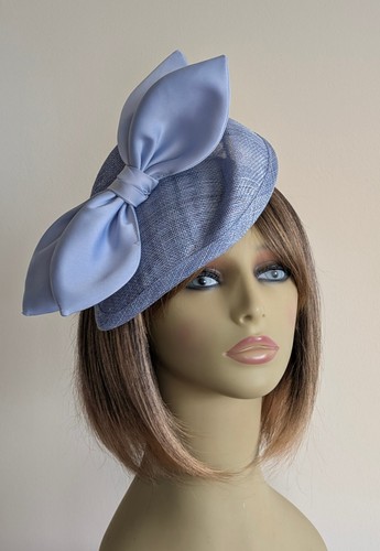 Periwinkle blue sinamay