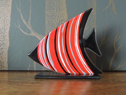 Angel fish fused art - fish, glass