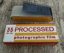 OLD 35mm PROCESSED PHOTOGRAPHIC FILM
