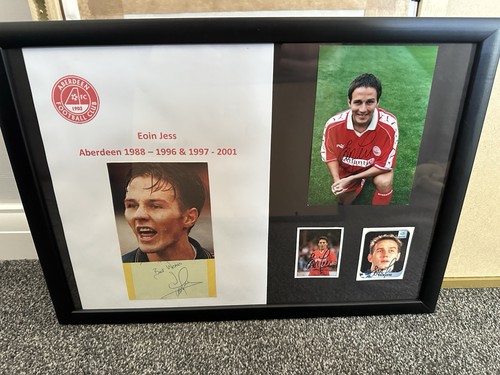 Eoin jess signed montage frame - eoin,