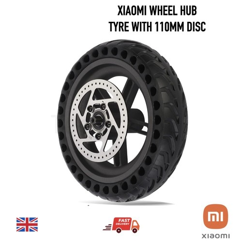 Solid tyre wheel hub 110mm - solid,