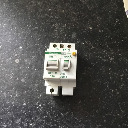 Crabtree polestar rcbo - rcbo, rcd