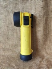 Wolf Atex Yellow Safety Right Angle 3 Volt Torch Model No. TB24 TV Film Prop 