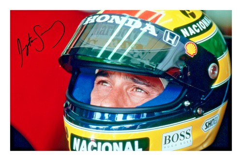 Ayrton senna signed - ayrton, photo