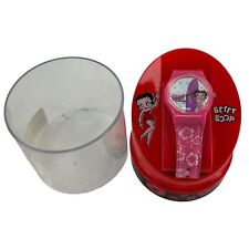 Vintage 2011 Betty Boop Retro Pink Surf Hawaii Cartoon Women's Watch Used Boxed